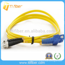 Singlemode Duplex ST/UPC - SC/UPC Fiber Optic Patch Cord